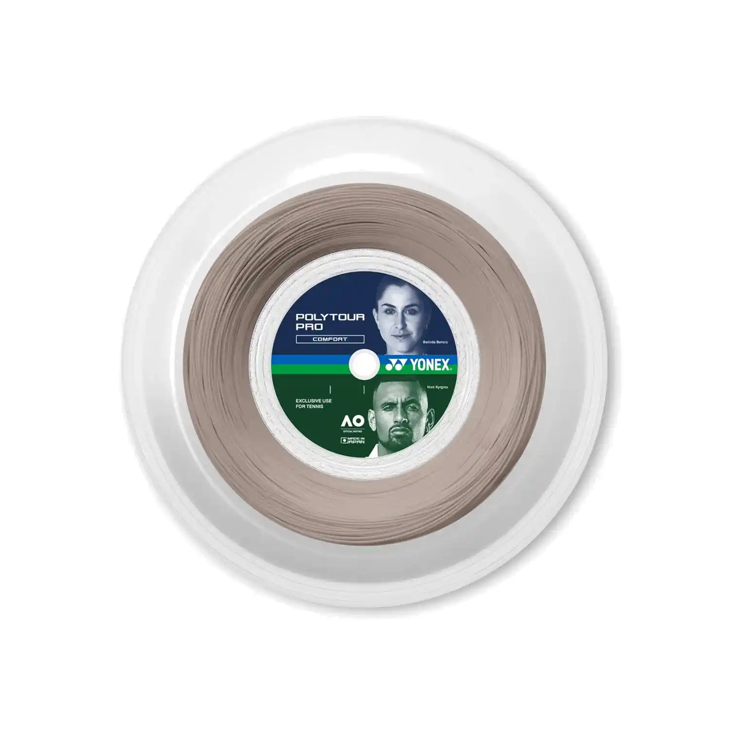Yonex PolyTour Pro 1.20mm/17 200m Reel (Warm Gray)