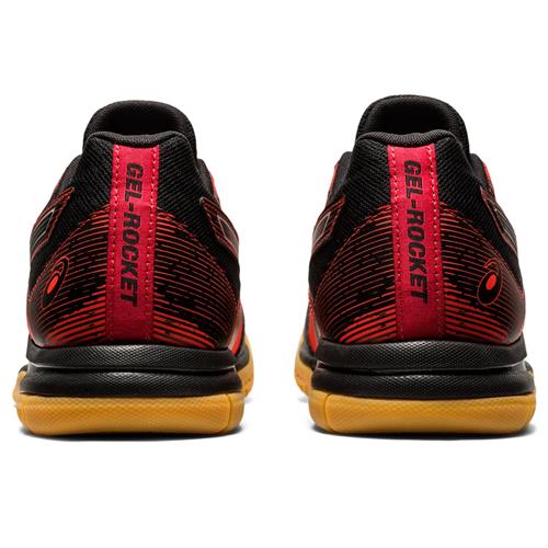 Asics Gel-Rocket 9 Mens Shoe (Black/Red)