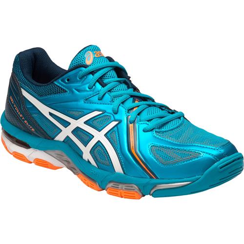 Asics Gel-Volley Elite 3 Mens Shoe (Blue/White/Orange)