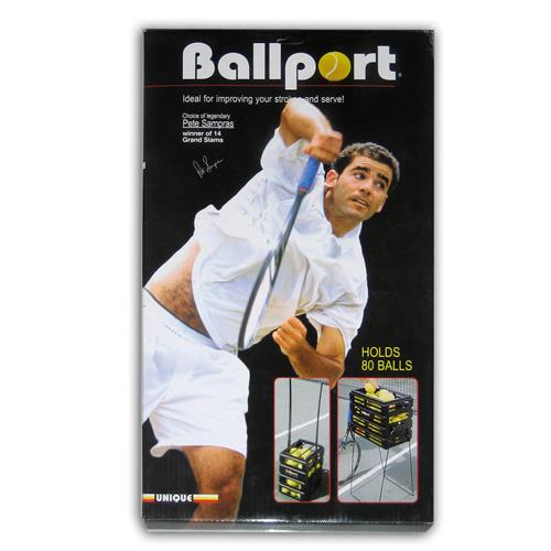 Tourna Ballport 80 Ball Basket (Black)