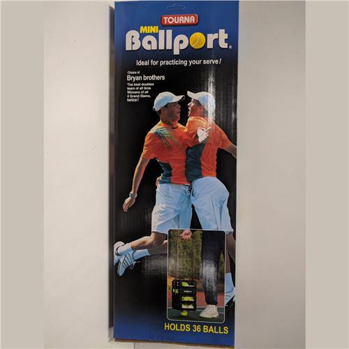 Tourna Mini Ballport 36 Balls (Black)