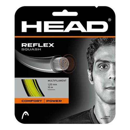 Head Reflex 120/18 Squash String Set (Yellow)