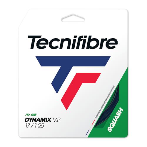 Tecnifibre DYNAMIX V.P. 125/17 Squash String Set (Black)