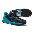 Head Revolt Pro 3.5 Allcourt Junior Tennis Shoes (Raven/Capri)