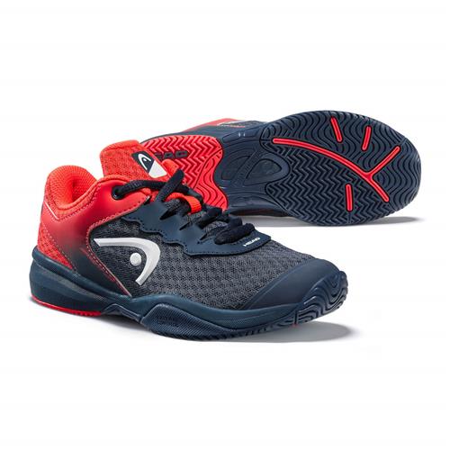 Head Sprint 3.0 Junior Shoe (Navy/Red)