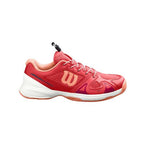 Wilson Rush Pro JR QL Junior Shoe (Cayenne/White)