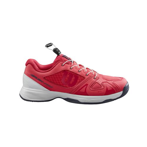 Wilson Rush Pro JR QL Junior Shoe (Pink/White)
