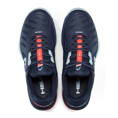 Head Sprint Team 3.0 2021 Mens Tennis Shoes (Dress Blue/Neon Red)