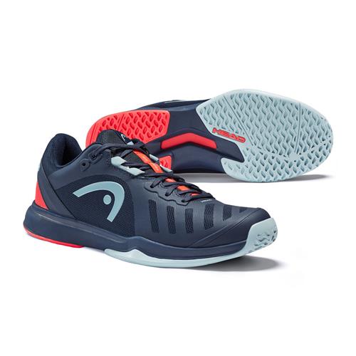 Head Sprint Team 3.0 2021 Mens Tennis Shoes (Dress Blue/Neon Red)
