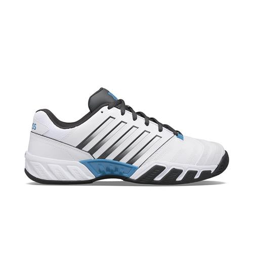 K-Swiss Bigshot Light 4 Mens Shoe (White/Dark Shadow/Swedish Blue)