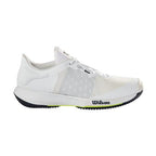 Wilson Kaos Swift Mens Tennis Shoes (White/Outer Space/Safety Yellow)