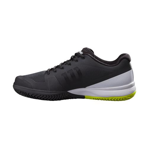 Wilson Rush Pro 2.5 2021 Mens Tennis Shoes (Black/White/Lime Pop)