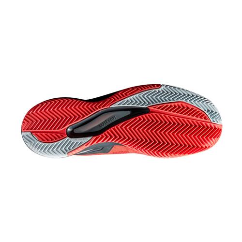 Wilson Rush Pro 3.5 Clay Mens Tennis Shoes (Infrared/Black/Pearl Blue)