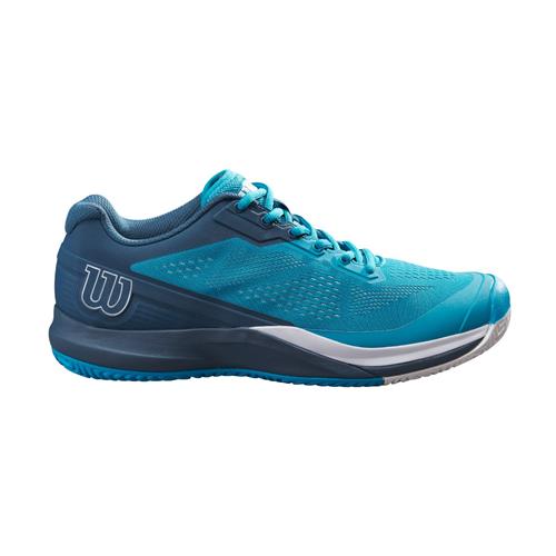Wilson Rush Pro 3.5 Mens Tennis Shoes (Barr Reef/Majolica Blue/White)