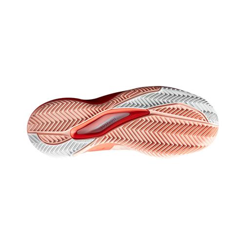 Wilson Rush Pro 3.5 Clay Womens Tennis Shoes (Tropical Peach/Hot Coral/White)