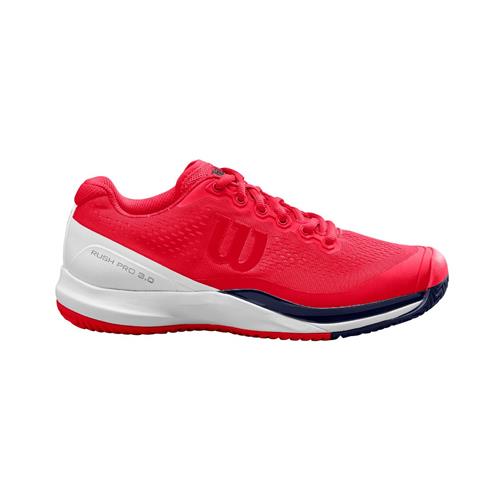Wilson Rush Pro 3.0 Womens Shoe (Lollipop/White)