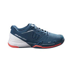 Wilson Rush Pro 2.5 2021 Womens Tennis Shoes (Majolica Blue,White,Hot Coral)