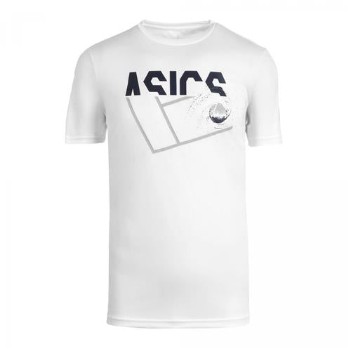 Asics Mens Practice GPX Tee (Brilliant White/Peacoat)