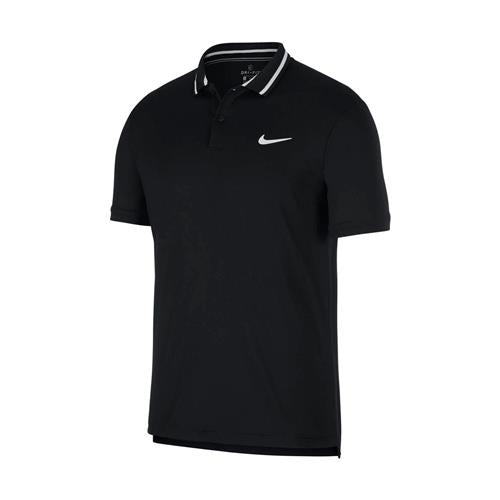 Nike Court Mens Dri-Fit Polo Pique (Black)
