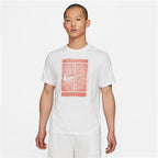 Nike Court Mens Seasonal Tee (White/Martian Sunrise)