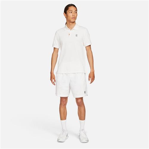 Nike Mens Polo Slam Slim Fit (White/White)