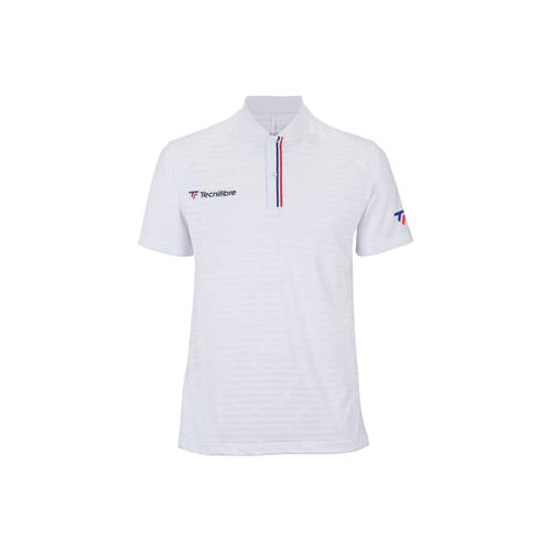 Tecnifibre Mens F3 Polo Shirt (White)