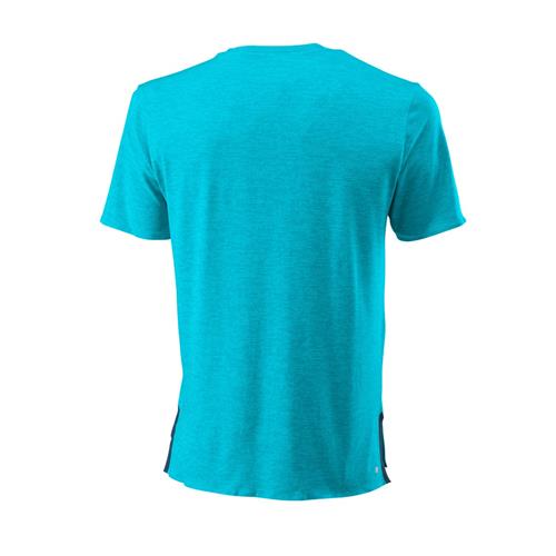 Wilson Mens Kaos Crew Shirt (Scuba Blue)