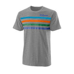 Wilson Mens Slams Tech Tee (Heather Grey)