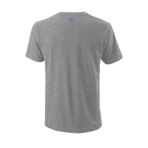 Wilson Mens Slams Tech Tee (Heather Grey)