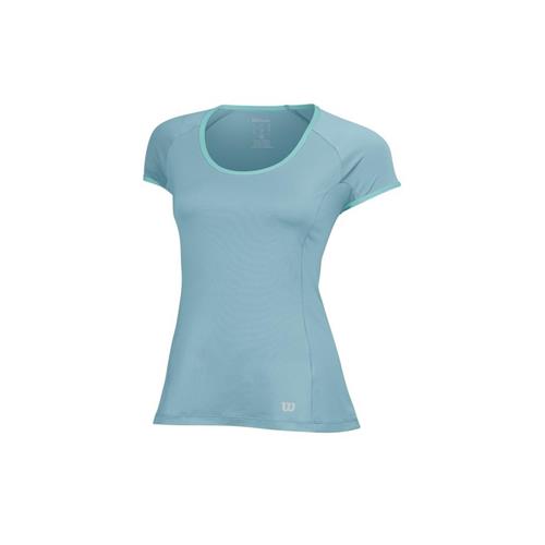 Wilson Womens Nvision Elite Cap Sleeve Top (Stillwater)