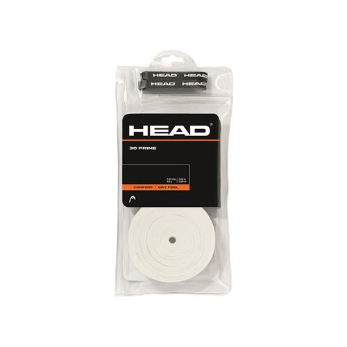 Head Prime Comfort Overgrip 30pk (White)