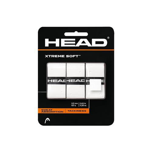 Head Xtreme Soft Overgrip 3pk (White)