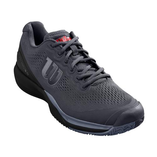 Wilson Rush Pro 3.0 Mens Shoe (Ebony/Black/Infrared)