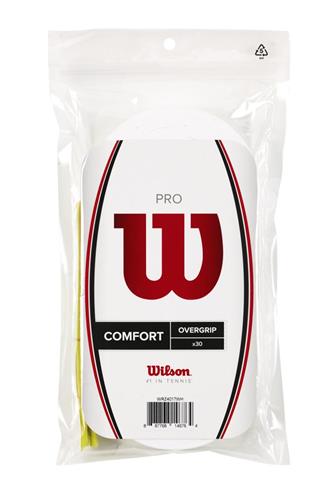 Wilson Pro Comfort Overgrip 30pk (White)
