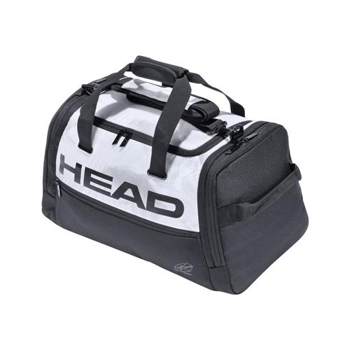 Head Djokovic Duffle Bag (White/Black)