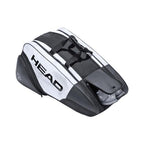 Head Djokovic 12 Racquet Monstercombi 2021 Model (White/Black)