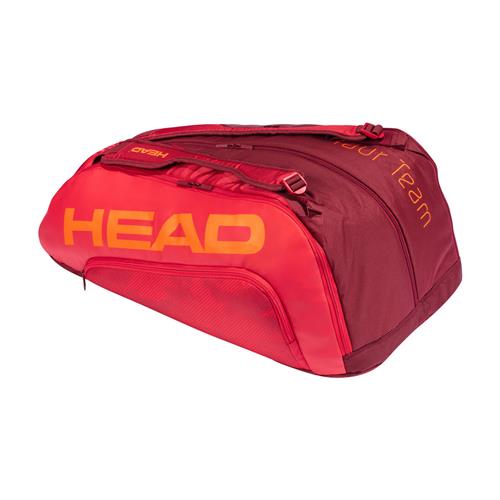 Head Tour Team 12 Racquet Monstercombi (Red/Red)