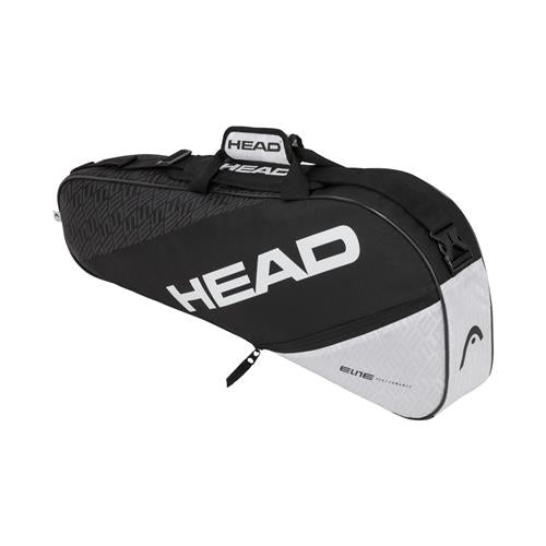 Head Elite 3 Racquet Pro Bag (Black/White)