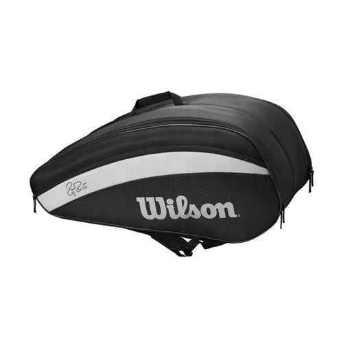 Wilson Federer Team 12 Pk Black