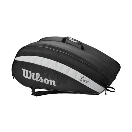 Wilson Federer Team 12 Pk Black