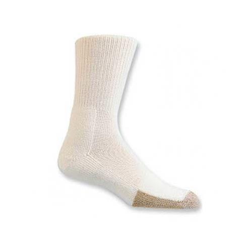 Thorlo TX13 Tennis Crew Socks (White/Brown)