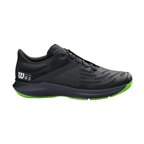 Wilson Kaos 3.0 Mens Shoe (Black/Ebony/Green)