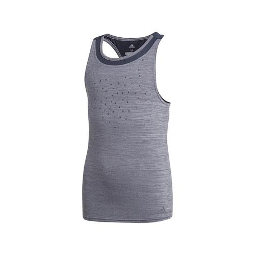 Adidas Girls Dotty Tank (Grey)