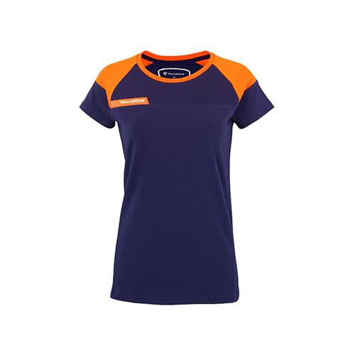 Tecnifibre Girls F1 Stretch 2018 Tee (Navy)