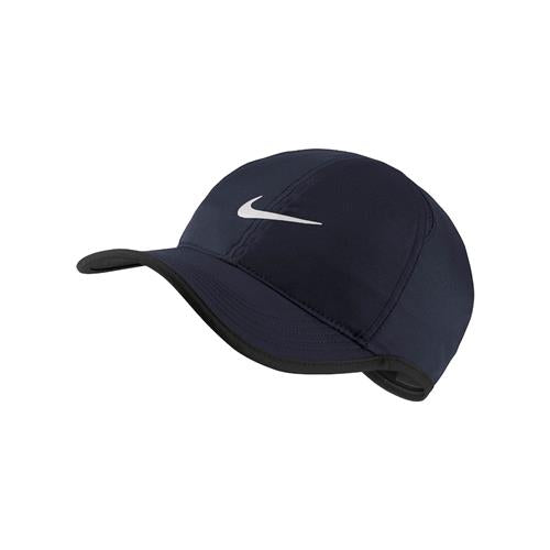 Nike AEROBILL Featherlight Adult Unisex Cap (Obsidian Black/White)