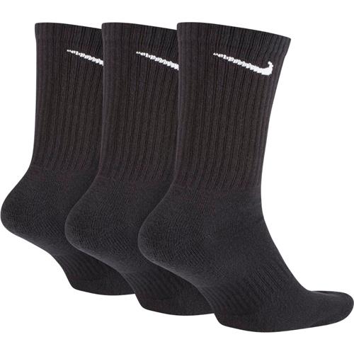 Nike Everyday Cotton Cushioned Crew Socks (Black)