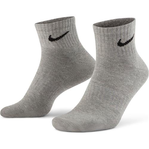 Nike Everyday Cushioned Ankle Socks 3pk (Black/White/Grey)