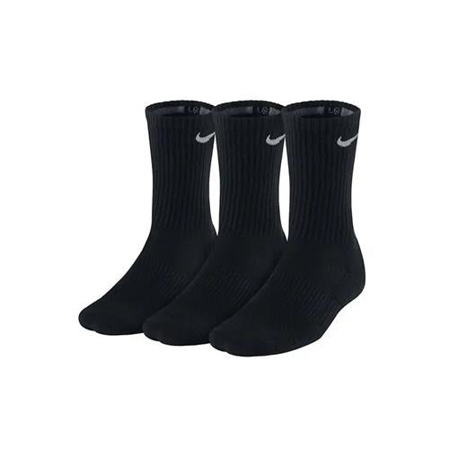Nike Performance Cotton Cushioned Socks 3pk (Black)