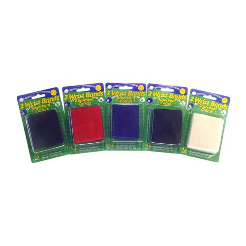 Eye Cue Wrist Bands 2pk (Assorted Colours)