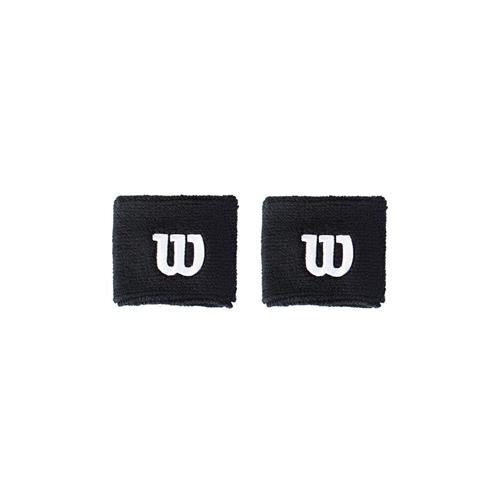 Wilson Wristband 2 Pack (Black)